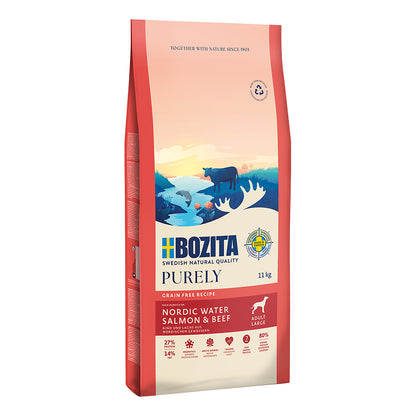 Bozita Purley Adult Large Lachs & Rind 11kg