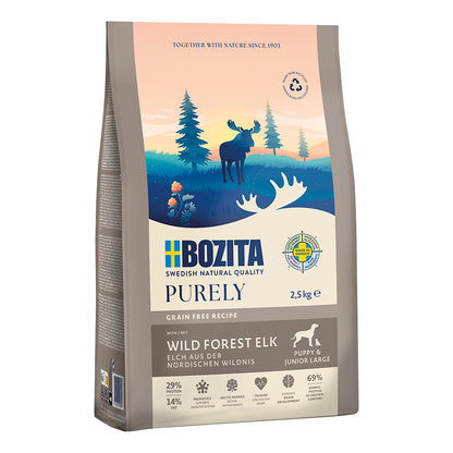 Bozita Purley Puppy & Junior Elch Large 2.5kg