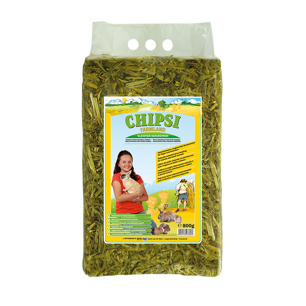 Chipsi Farmland Stroheinstreu 800g