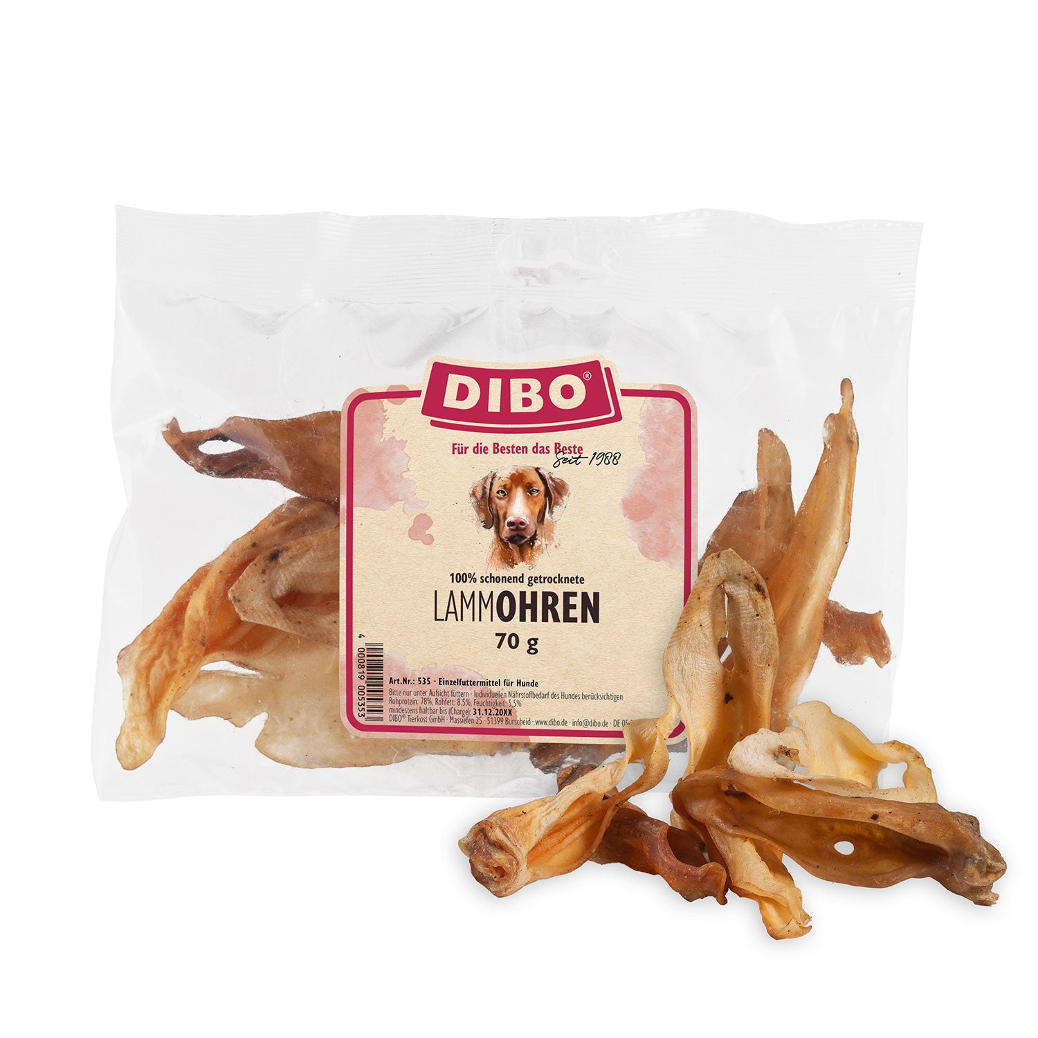 Dibo Lammohren 70g