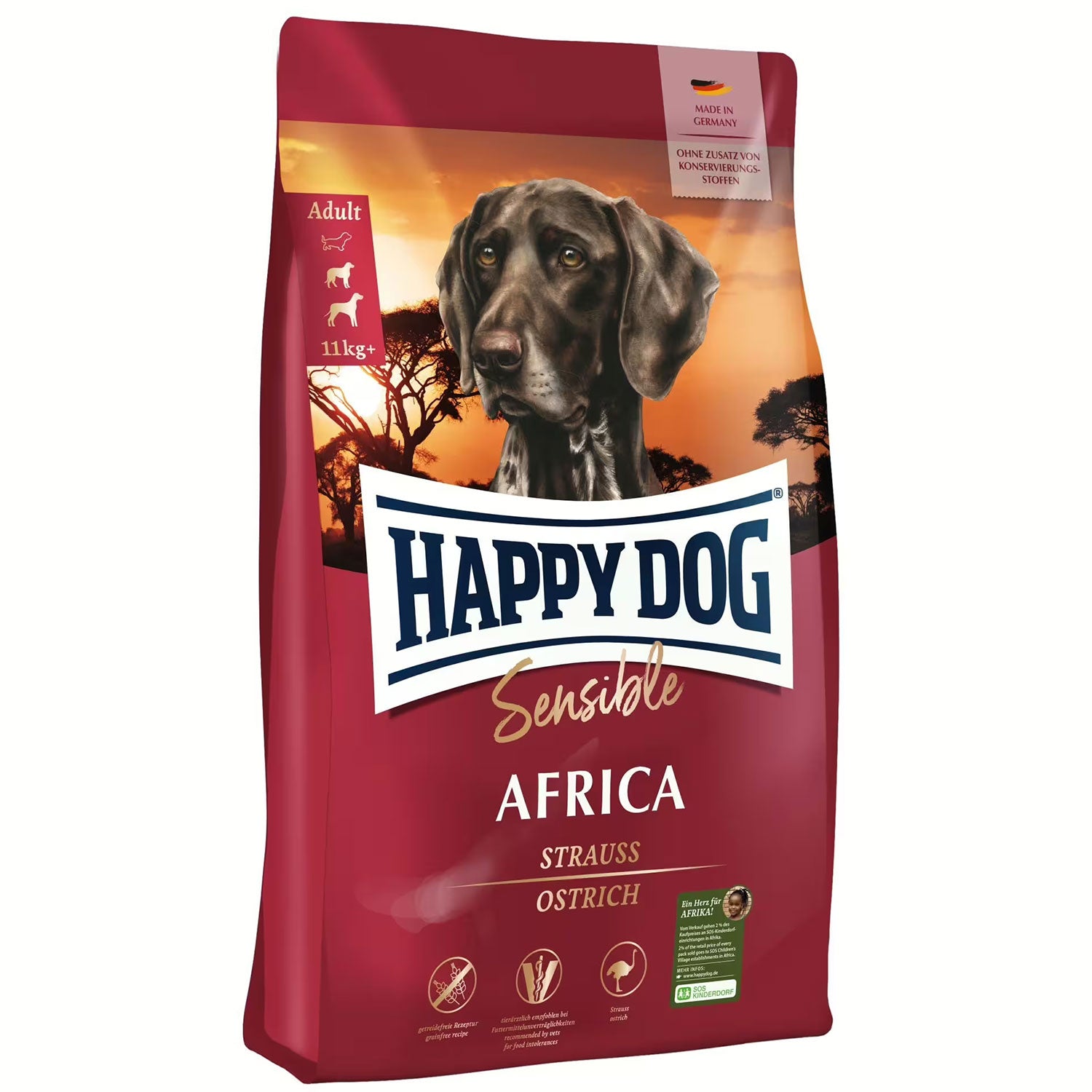 Happy Dog Supreme Sensible Africa 12,5kg