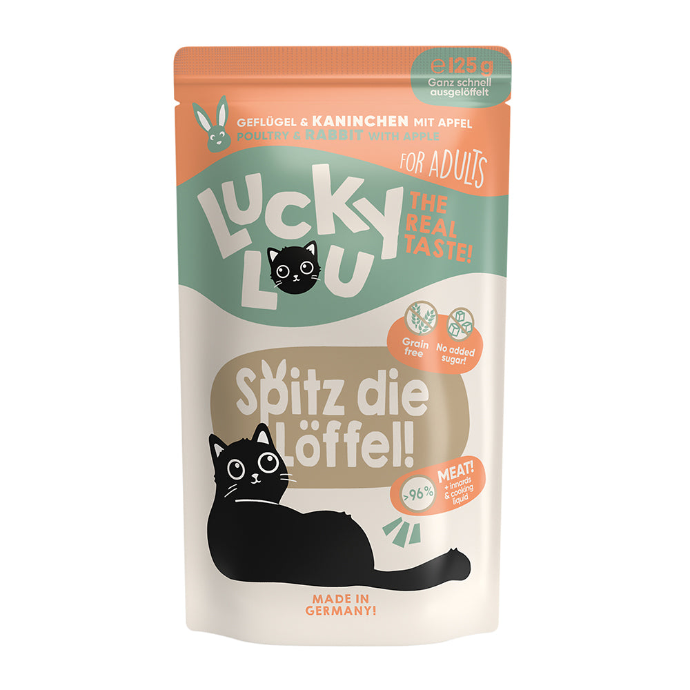 Lucky Lou Geflügel & Kaninchen, 125g