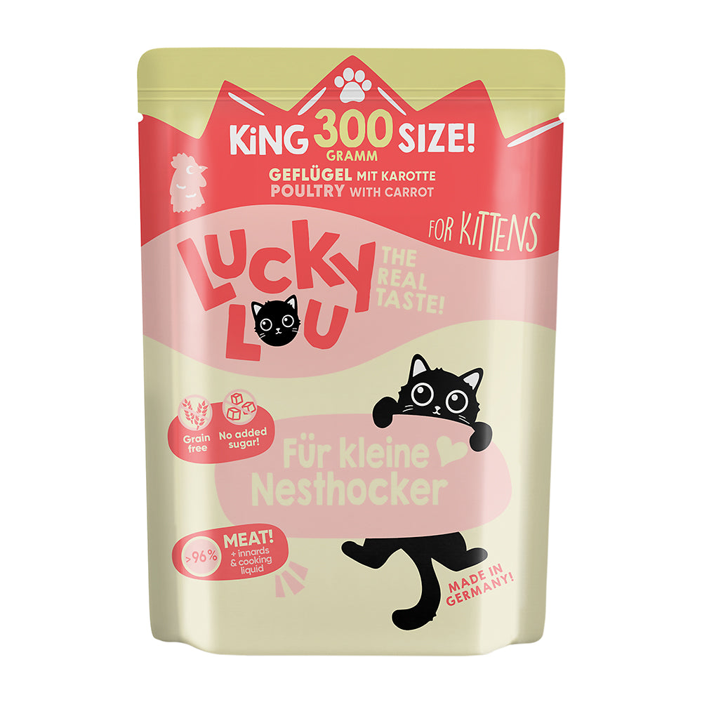 Lucky Lou Kitten Geflügel, 300g