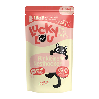 Lucky Lou Kitten mit Geflügel, 125g