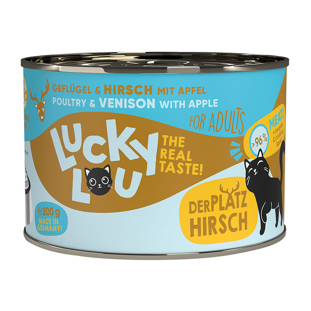 Lucky Lou Lifestage mit Geflügel & Hirsch, 200g