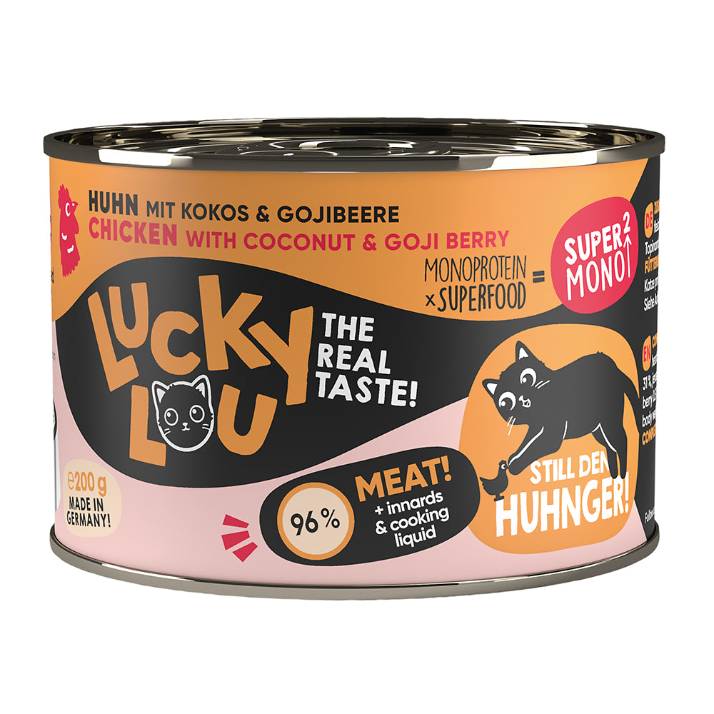 Lucky Lou SuperMono mit Huhn, 200g