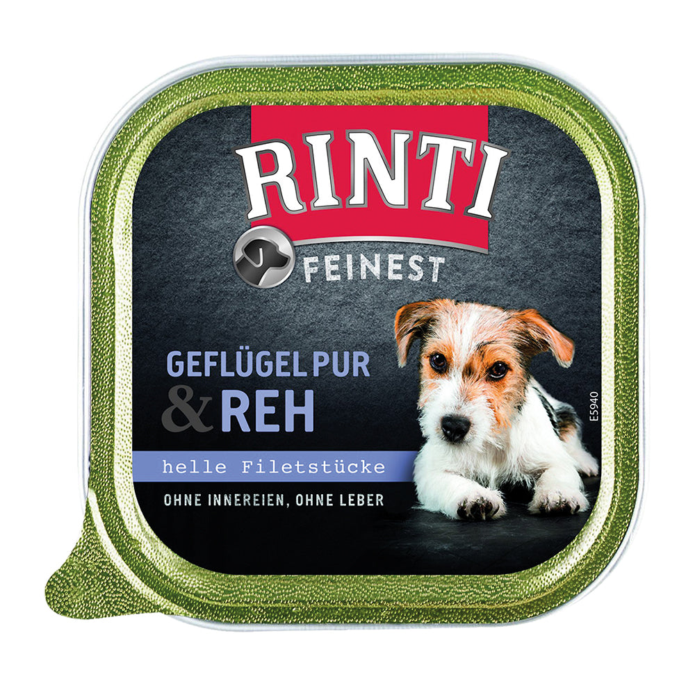 Rinti Feinest Geflügel pur & Reh 150g