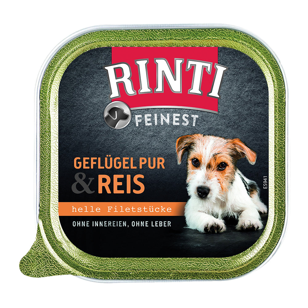 Rinti Feinest Geflügel pur & Reis 150g