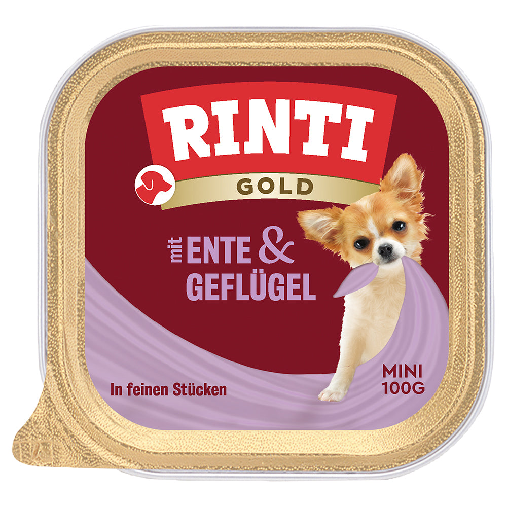 Rinti Gold Mini Ente & Geflügel 100g