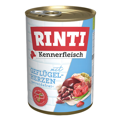 Rinti Kennerfleisch Geflügelherzen 400g