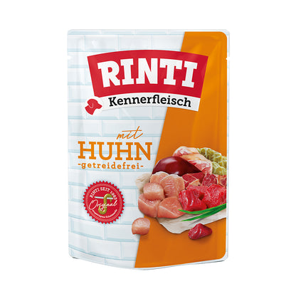 Rinti Kennerfleisch Huhn Pouch 400g