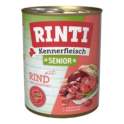 Rinti Kennerfleisch Senior + Rind 800g