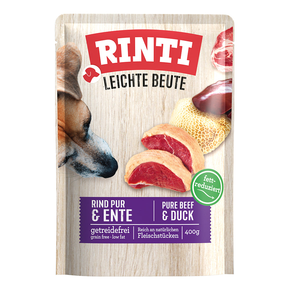 Rinti Leichte Beute Rind Pur & Ente 400g