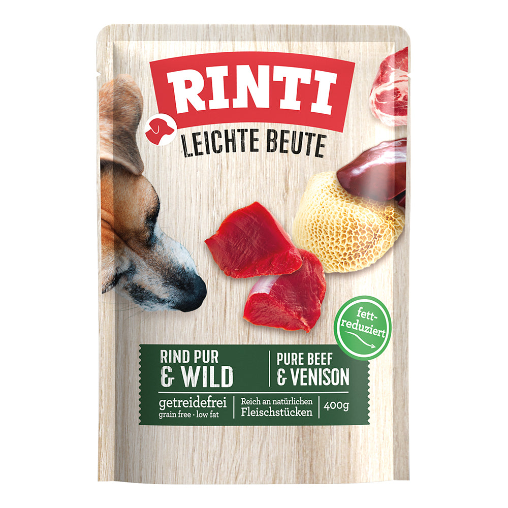 Rinti Leichte Beute Rind Pur & Wild 400g