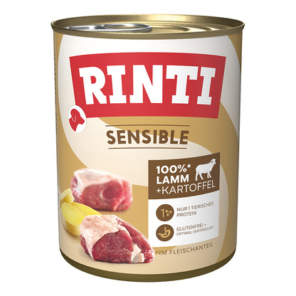 Rinti Sensible Lamm und Kartoffel 800g