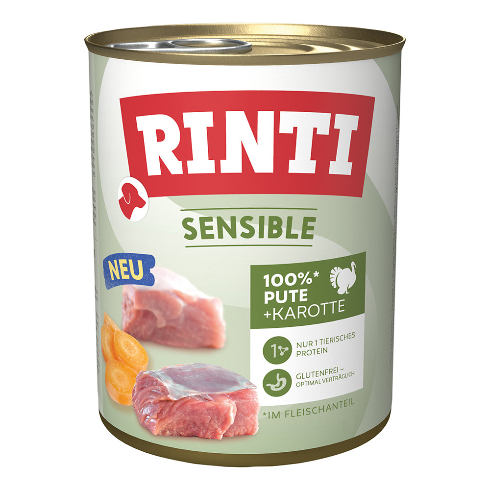 Rinti Sensible Pute & Karotte 800g