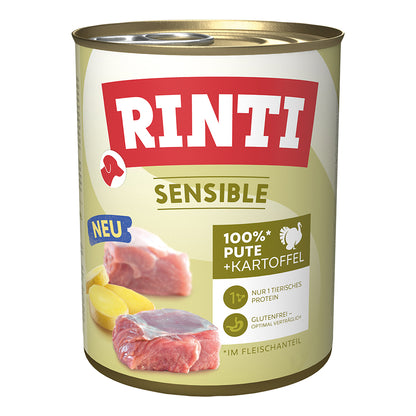 Rinti Sensible Pute und Kartoffel 800g