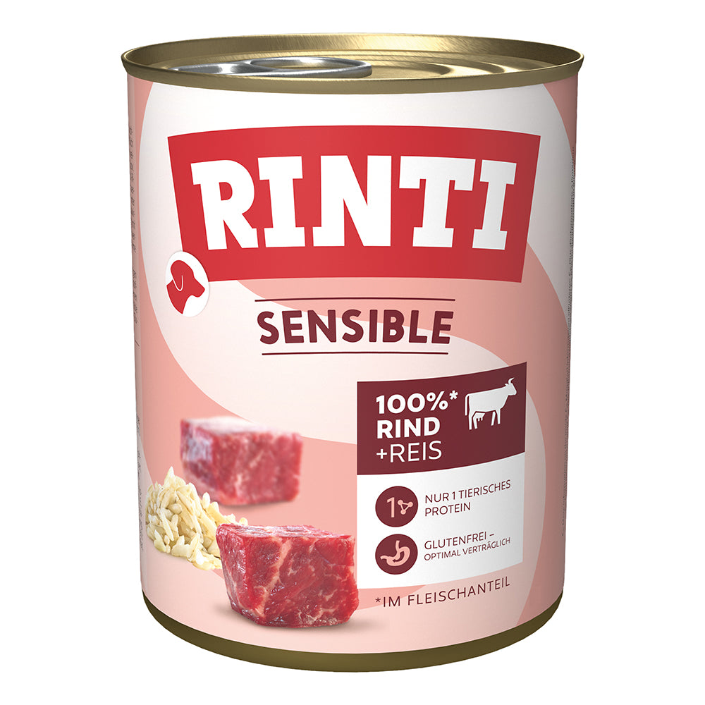 Rinti Sensible Rind & Reis 800g