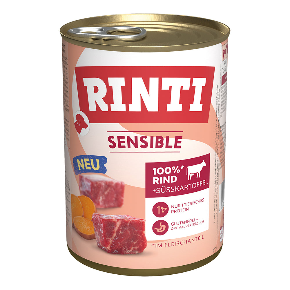 Rinti Sensible Rind & Süßkartoffel 400g