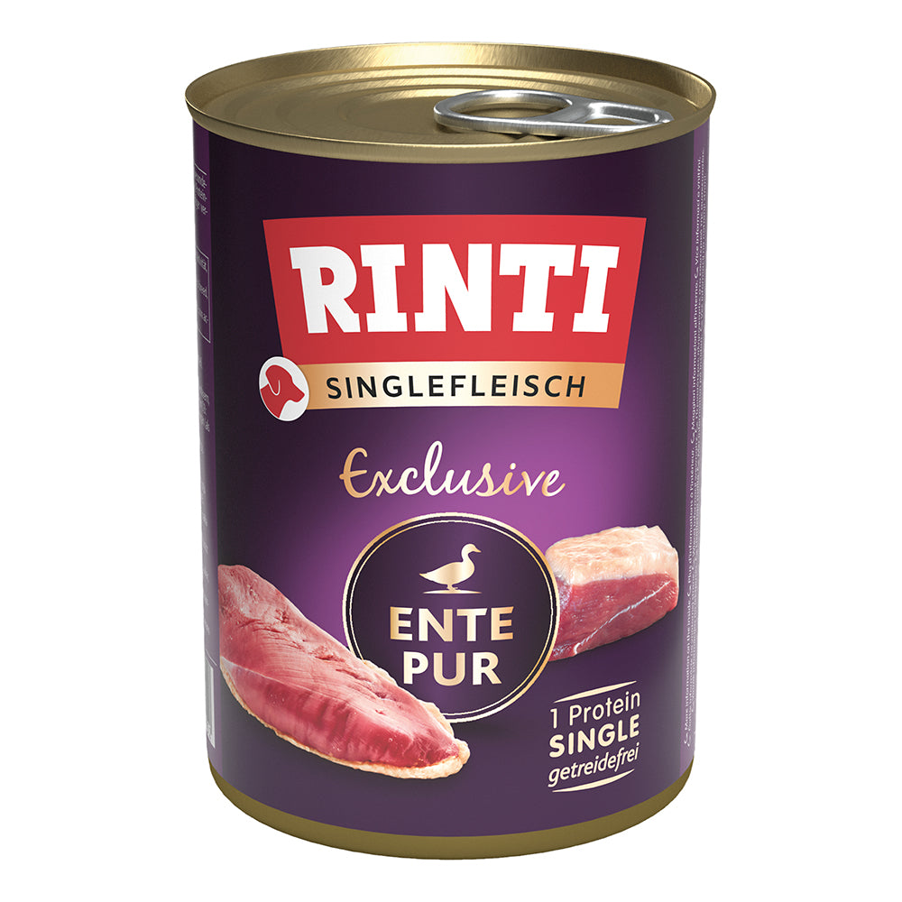 Rinti Singlefleisch Ente Pur 400g