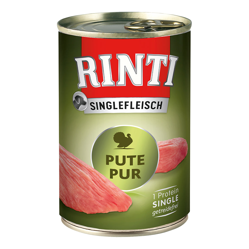 Rinti Singlefleisch Pute Pur 400g