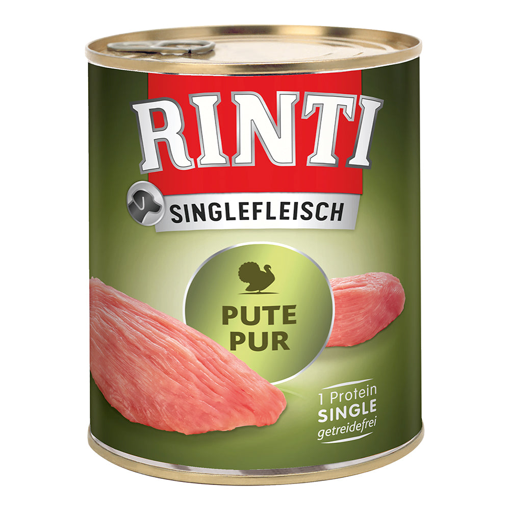 Rinti Singlefleisch Pute Pur 800g