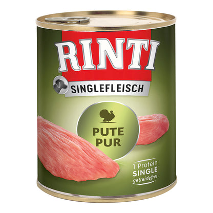 Rinti Singlefleisch Pute Pur 800g