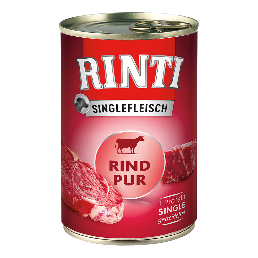 Rinti Singlefleisch Rind Pur 400g