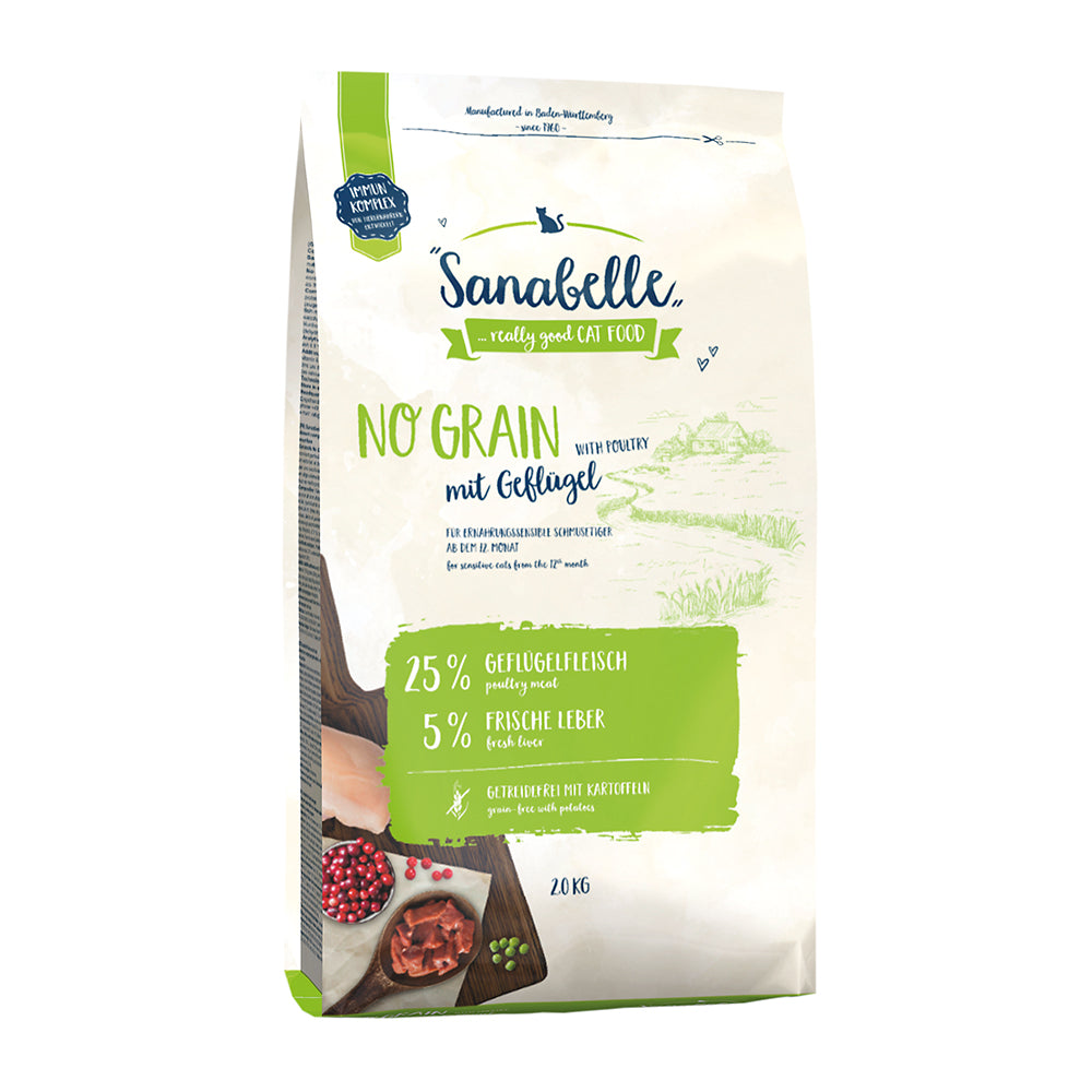 Sanabelle No Grain Geflügel 2kg